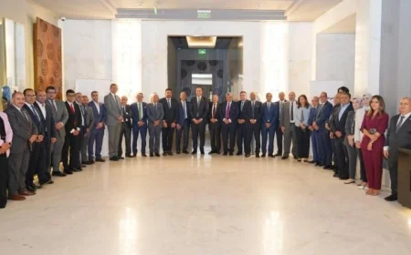 السبكي يبدأ مشاركته في ورش عمل اتحاد شركات التأمين المصرية