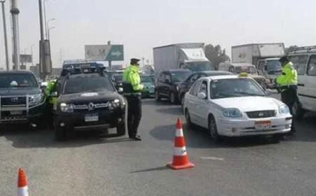 حملات مكثفة لرصد المخالفات المرورية في محاور القاهرة والجيزة تظهر تحسن الانضباط الموسع