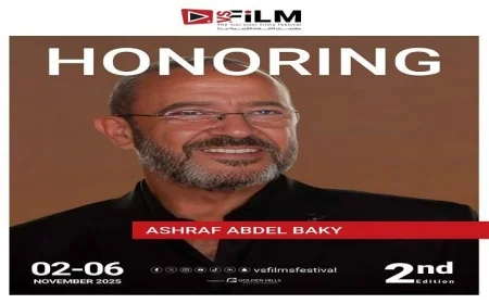 تكريم مميز للفنان أشرف عبد الباقي في مهرجان VS-FILM للأفلام القصيرة جدا