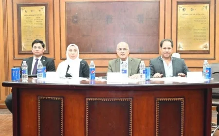 حفل استقبال مميز للطلاب الجدد في كلية الطب بجامعة الفيوم