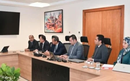 وزير الري يبحث التعاون مع الرئيس التنفيذي لوكالة الفضاء المصرية لتعزيز الشراكات