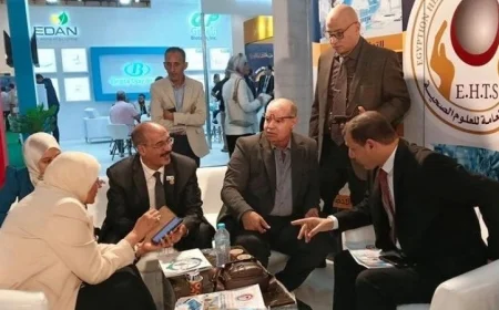 العلوم الصحية ترحب بوفود المحافظات في معرض ومؤتمر إيجي هيلث اليوم