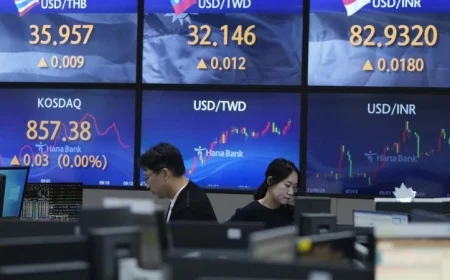 تذبذب الأسهم الآسيوية قبل قرار الفيدرالي الأمريكي المنتظر