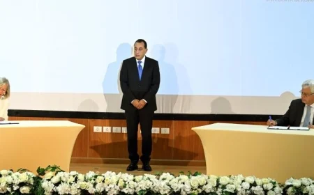 مدبولي يشهد توقيع اتفاقية هامة للتعاون بين اليونسكو ووزارة التعليم العالي في مجال التعليم