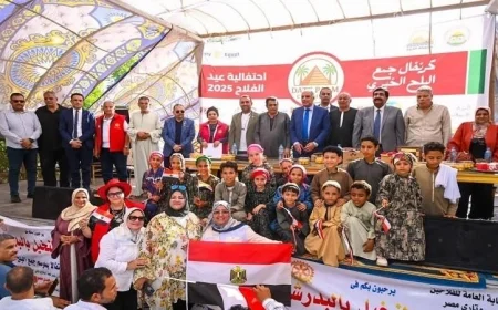 افتتاح كرنفال النخيل بمدينة البدرشين برعاية رئيس قطاع الإرشاد الزراعي