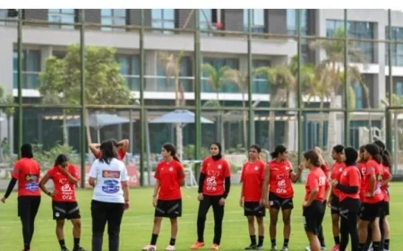 منتخب الشابات لكرة القدم يغادر إلى غينيا الاستوائية للمشاركة في تصفيات إفريقيا