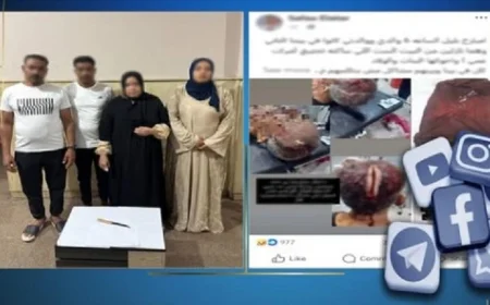 القبض على 4 متهمين بالاعتداء بسلاح أبيض في كفر الشيخ