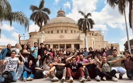 أسبوع حافل بالأنشطة في جامعة القاهرة لاستقبال الطلاب الجدد العام الجديد