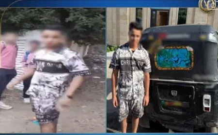 القبض على سائق توك توك لمضايقته طالبات أمام مدرسة بالجيزة