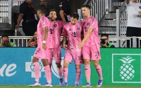 ميسي يقود إنتر ميامي لتحقيق انتصار مثير على سياتل ساوندرز في الدوري الأمريكي