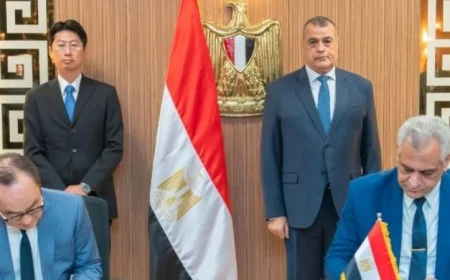 وزير الدولة للإنتاج الحربى يوقع مذكرة تفاهم مع شركة ميزوها اليابانية لتعزيز التعاون الصناعي