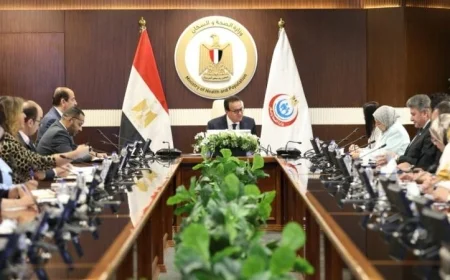 وزير الصحة يعزز التعاون الصحي مع برنامج الأمم المتحدة الإنمائي