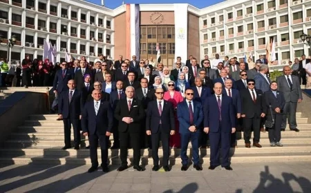 انطلاق العام الجامعي الجديد بجامعة أسيوط وسط أجواء احتفالية رائعة