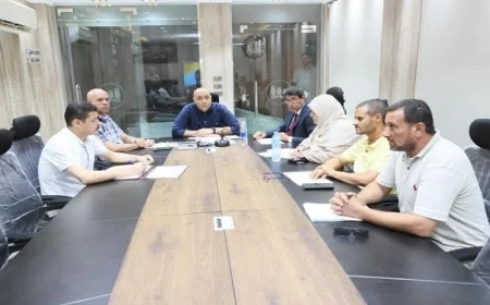 نائب محافظ المنوفية يراقب تقدم ملف التقنيين ومنظومة المتغيرات المكانية