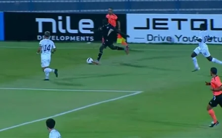 تعادل مثير بين الجونة وبتروجيت 1-1 في الدوري الممتاز