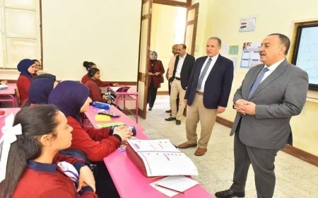 محافظ أسيوط يُتابع جاهزية المدارس مع انطلاق العام الدراسي الجديد
