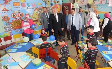 محافظ الغربية يزور مدارس متعددة ويشدد على أهمية التعليم في بناء الإنسان المصري