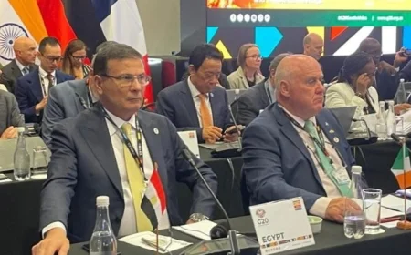 مصر تؤكد التزامها بمبادئ الاستدامة التي حددها وزراء مجموعة العشرين