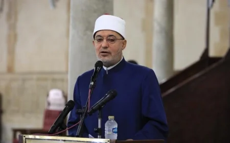 مفتي الجمهورية يوضح: تحقيق السلام العادل يتطلب إحقاق الحقوق ودعم المظلومين