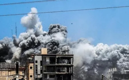 استشهاد 17 شخصًا بينهم 7 في غزة نتيجة القصف المتواصل من الاحتلال على القطاع