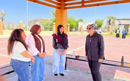 رئيس جامعة الأقصر تتفقد سير العملية التعليمية بجامعة الأقصر الأهلية