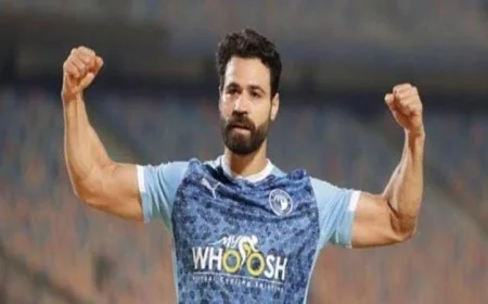 بيراميدز يفتقد جهود أحمد سامي في مواجهة طلائع الجيش للإيقاف