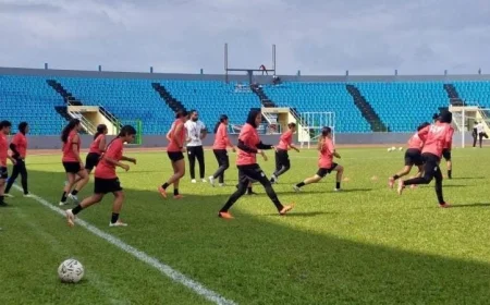 منتخب الكرة النسائية تحت 20 سنة ينهي تحضيراته لمباراة غينيا الإستوائية الهامة