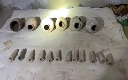 القبض على 5 متورطين في الجيزة بتهمة الحفر والتنقيب غير القانوني عن الآثار