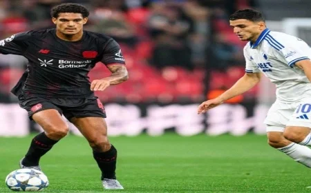 كوبنهاجن يبهر العالم بتعادل مثير أمام باير ليفركوزن في دوري الأبطال