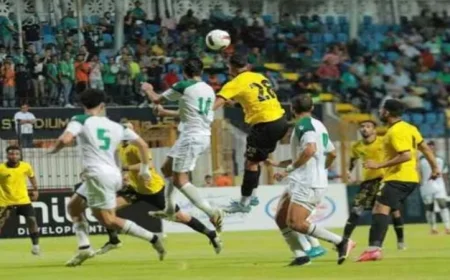 انتصار كبير لكهرباء الإسماعيلية على الاتحاد السكندري في الدوري الممتاز