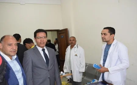 رئيس جامعة بنها يتابع عن كثب تقدم العملية التعليمية في كلية علوم الرياضة