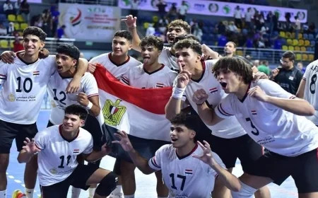مصر تواجه كينيا في نصف نهائي بطولة إفريقيا لشباب الطائرة بالقاهرة