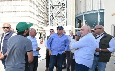 وزير الري يتابع تقدم مشروع تنمية جنوب الوادي