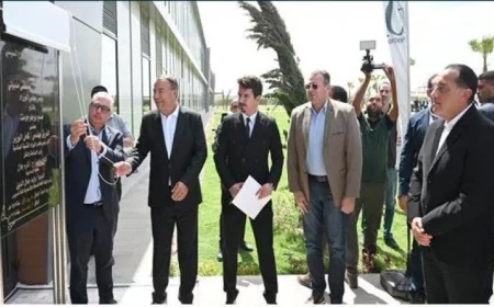 مدبولي يفتتح مصنع إروجلو جارمنت التركي في القنطرة غرب لإنتاج الملابس الجاهزة