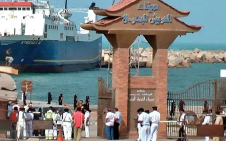 إعادة تشغيل ميناء العريش البحري مع تحسن الطقس وتحسن الأوضاع الجوية