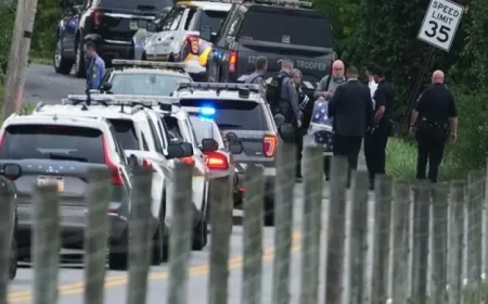 تقرير صادم: إطلاق نار في بنسلفانيا يسفر عن مقتل وإصابة 5 ضباط أمريكيين