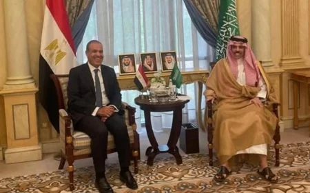 مباحثات هامة بين وزير الخارجية ونظيره السعودي لتعزيز التعاون الثنائي