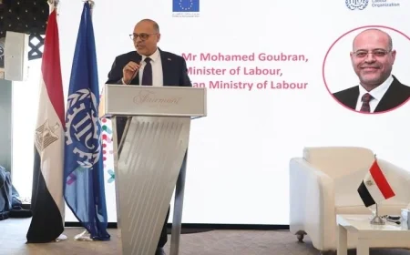 جبران يسلط الضوء على تنظيم دور شركات إلحاق العمالة بالخارج في قانون العمل الجديد