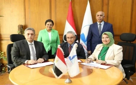 تعاون مميز بين جامعة كفر الشيخ ووزارة الصحة لتنفيذ الخطة الطموحة