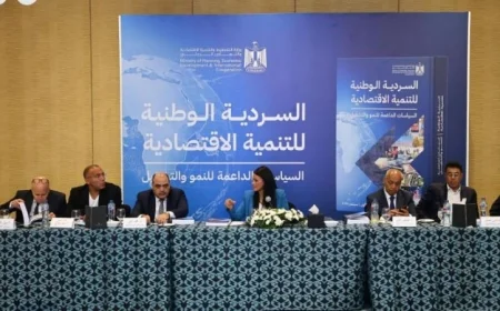 المشاط ترد على أسئلة الصحفيين ورؤساء التحرير