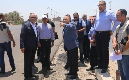 وزير النقل يكشف عن موعد فتح الطريق الدائري الإقليمي غدا