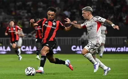 انتصار ساحق لستاد بريست بنتيجة 4-1 على نيس في الدوري الفرنسي