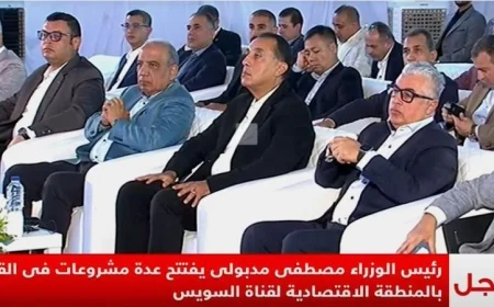 رئيس الوزراء يفتتح مشروعات جديدة بالقنطرة غرب لتعزيز التنمية المحلية