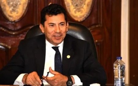 وزير الرياضة صبحي يهنئ منتخب شباب الطائرة بفوزه ببطولة إفريقيا وتأهله للعالمية