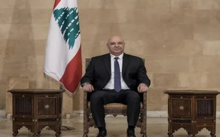 رئيس لبنان يلتقي مع مستشار وزير الخارجية السعودي لبحث التعاون المشترك