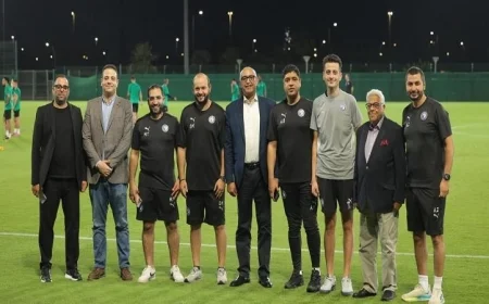 دعم حماسي من القنصلية المصرية في جدة لفريق بيراميدز استعدادًا لمواجهة الأهلي السعودي