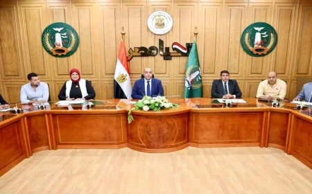 نائب محافظ المنوفية يستعرض الفرص الاستثمارية الواعدة في مدن متعددة