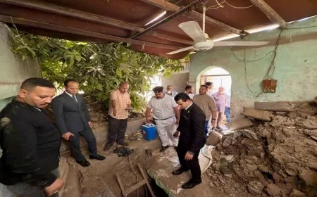 تحقيقات النيابة الإدارية في اكتشاف أثري داخل مكتب صحة قنا