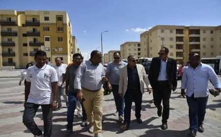 محافظ بورسعيد يتابع الخدمات الجديدة المقدمة للمواطنين بمدينة سلام مصر