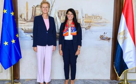 المشاط وايخورست يبحثان تحضيرات القمة المصرية الأوروبية المرتقبة